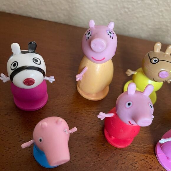 Peppa Pig Vintage 2003 Figures Cake Toppers - Picture 5 of 13